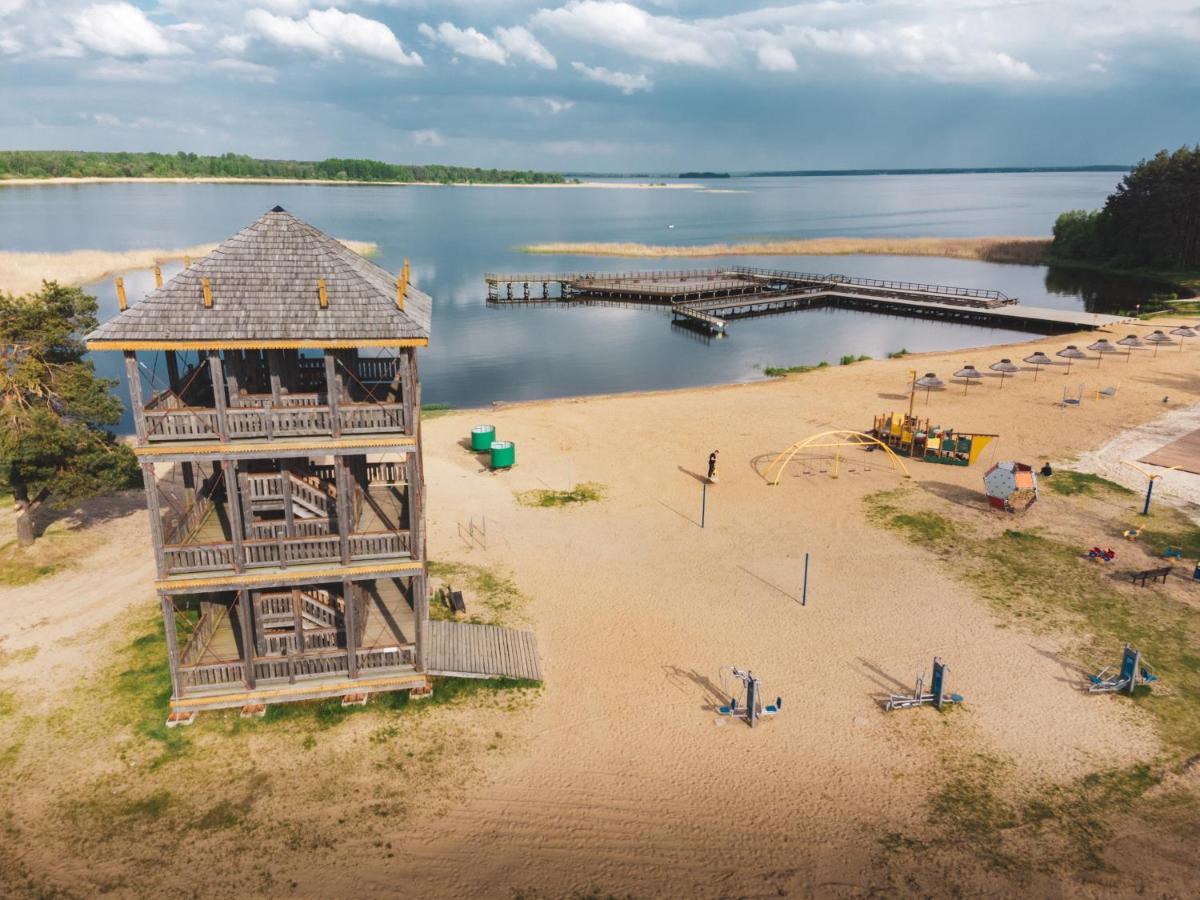 Lesna 21 Dom Polnoc Przy Zalew Siemianowka Villa Luka ภายนอก รูปภาพ