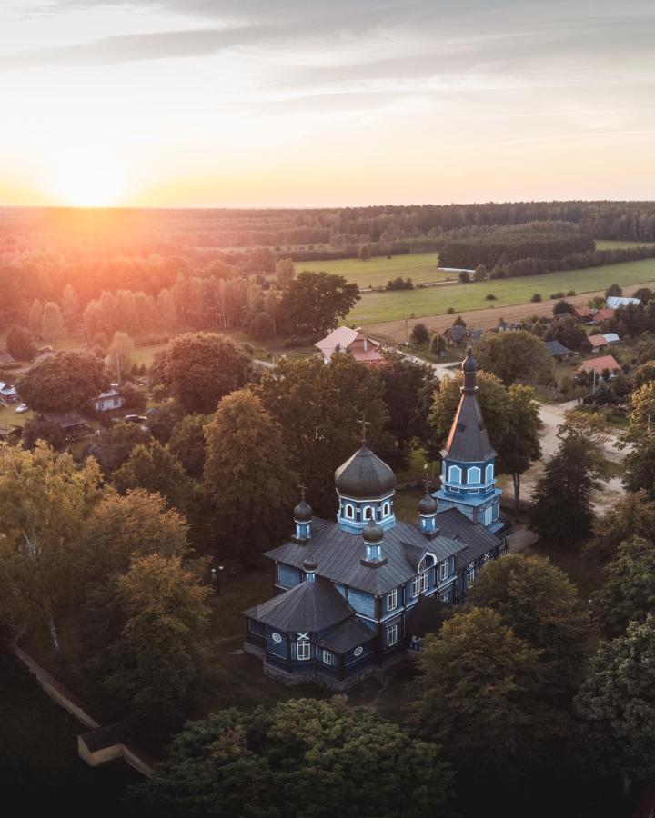 Lesna 21 Dom Polnoc Przy Zalew Siemianowka Villa Luka ภายนอก รูปภาพ