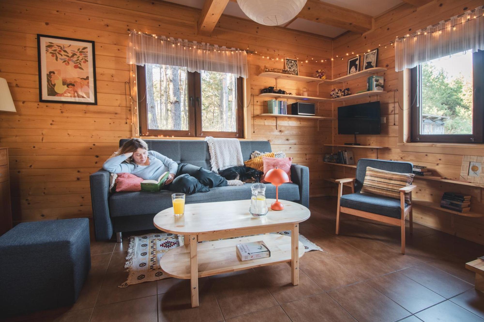 Lesna 21 Dom Polnoc Przy Zalew Siemianowka Villa Luka ภายนอก รูปภาพ