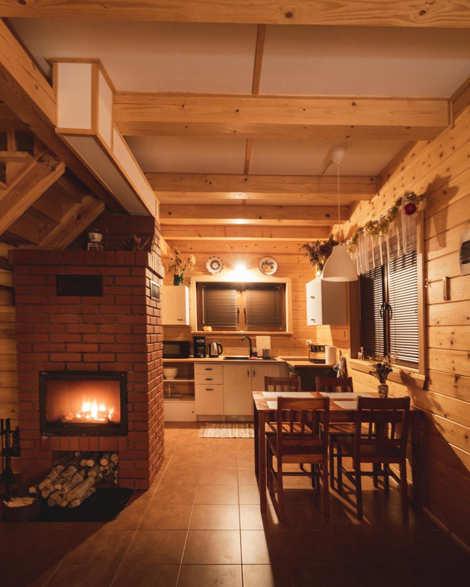 Lesna 21 Dom Polnoc Przy Zalew Siemianowka Villa Luka ภายนอก รูปภาพ